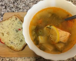 Солянка с каперсами