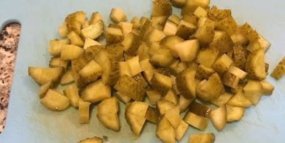 солянка с каперсами