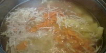 суп c солеными огурцами