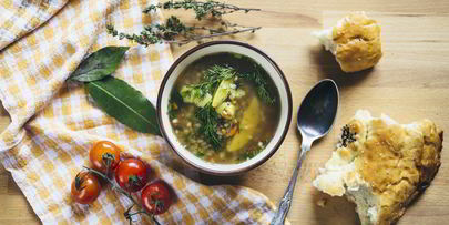 суп гречневый