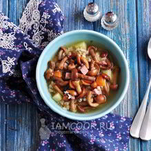 Рецепт Суп грибной из замороженных опят