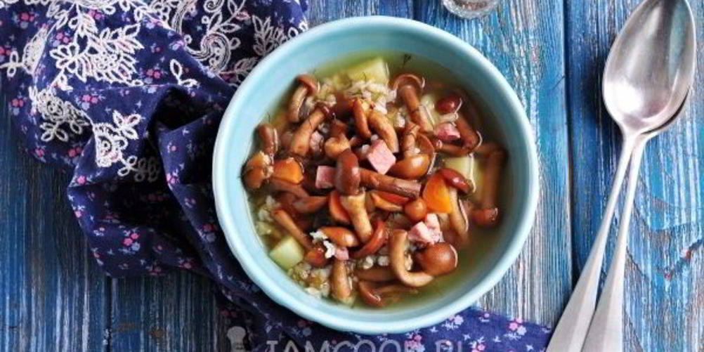 Рецепт суп грибной из замороженных опят