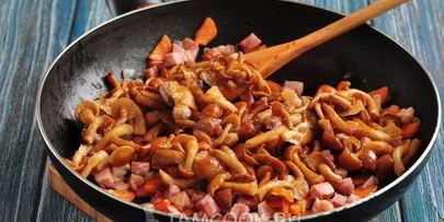 суп грибной из замороженных опят