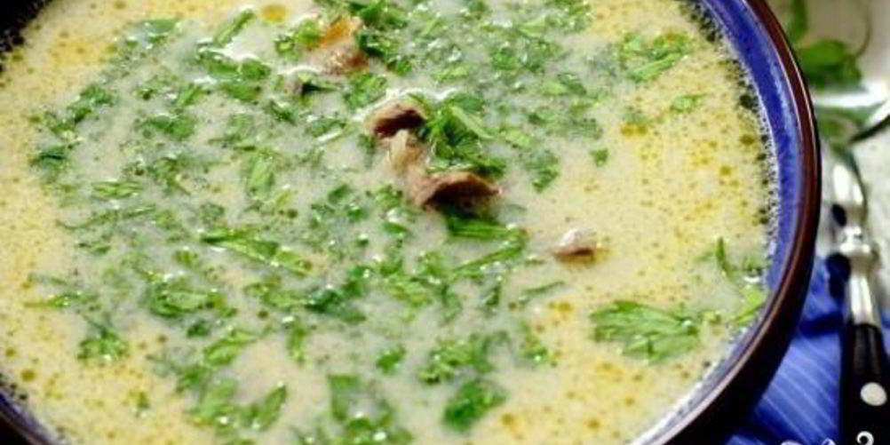 Рецепт суп из белых грибов со сливками