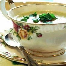 Рецепт Суп из брокколи с кедровыми орешками