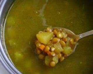 Суп из чечевицы в мультиварке