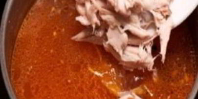 суп из индейки