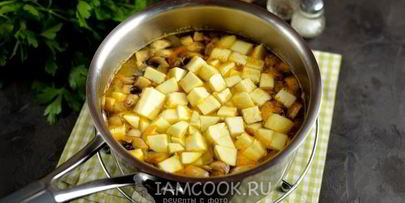 суп из кабачков с плавленным сыром