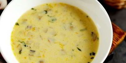 суп из кабачков с плавленным сыром