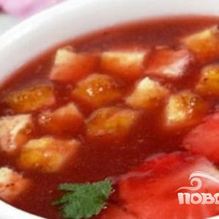 Рецепт Супа из клубники со сливками