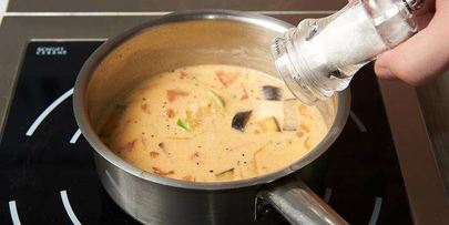 суп из красной чечевицы по-тайски