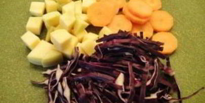 суп из красной капусты