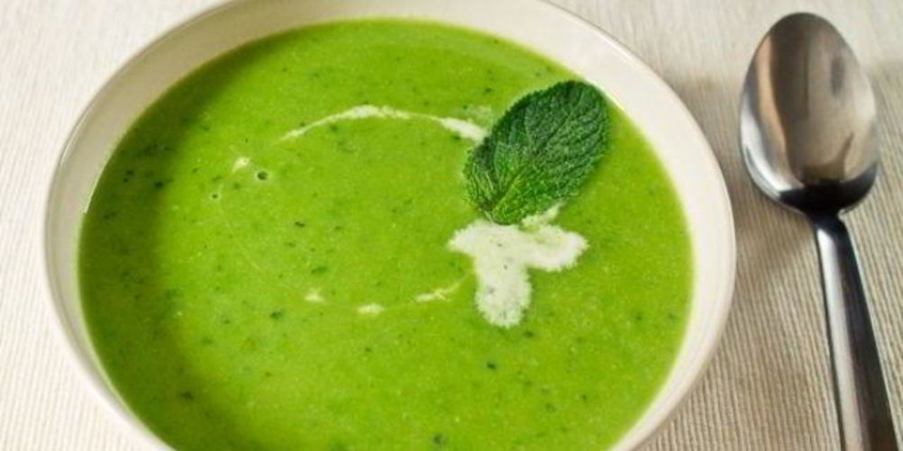 Рецепт суп из молодого горошка