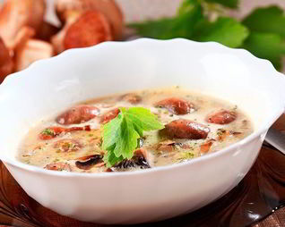 Суп из рыжиков