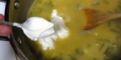 суп из стручков фасоли