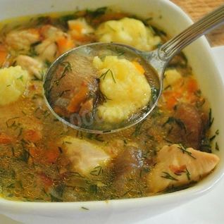 Суп из сыроежек