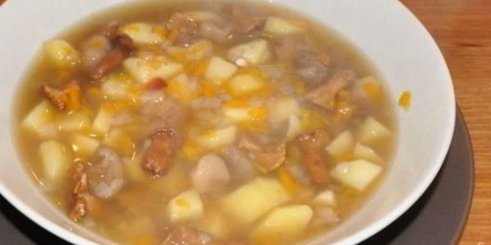 Рецепт суп из замороженных грибов