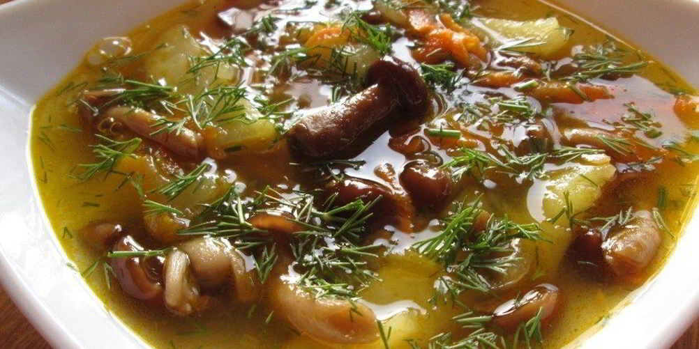 Рецепт суп из замороженных подберезовиков