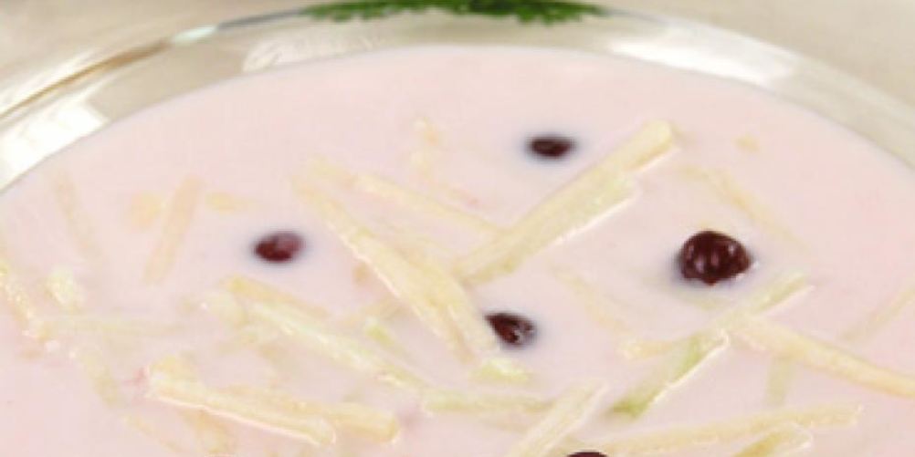 Рецепт суп кефирный с яблоками