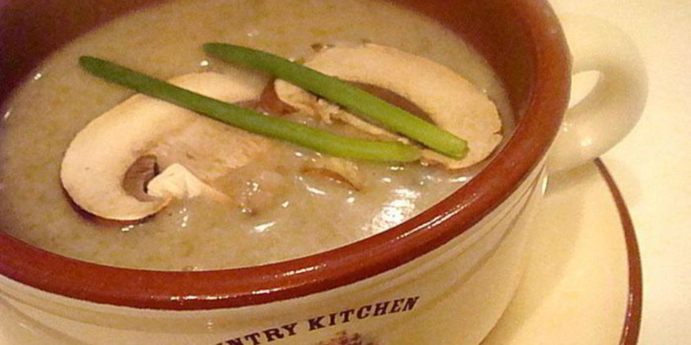 Рецепт суп-крем из королевских шампиньонов