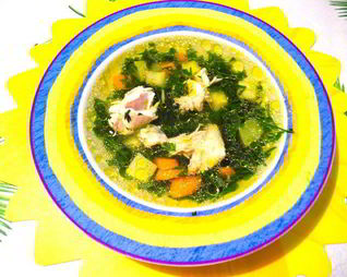 Суп Морковные хвостики