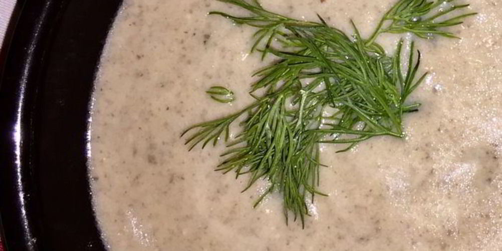 Рецепт душевный грибной суп-пюре