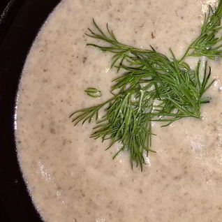 Душевный грибной суп-пюре