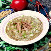 Рецепт Фасолевый суп-пюре на основе ржаного хлеба