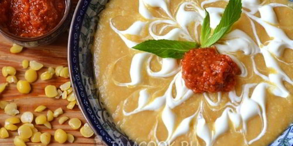 Рецепт гороховый суп-пюре с картофелем