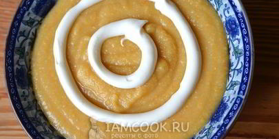 гороховый суп-пюре с картофелем