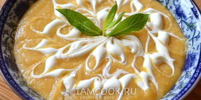 гороховый суп-пюре с картофелем