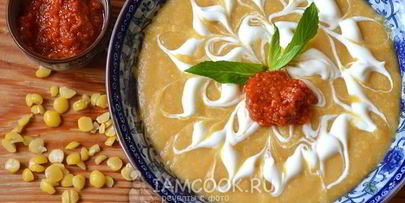 гороховый суп-пюре с картофелем