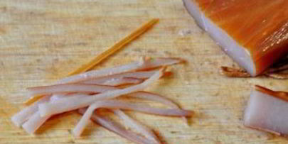 гороховый суп-пюре с копченостями