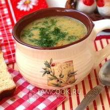 Рецепт Гороховый суп пюре с курицей