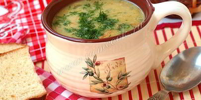 гороховый суп пюре с курицей