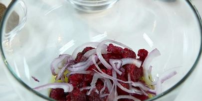 гречневый суп-пюре с индюшачьей печенкой