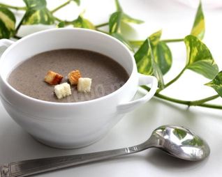 Грибной суп-пюре с белыми грибами