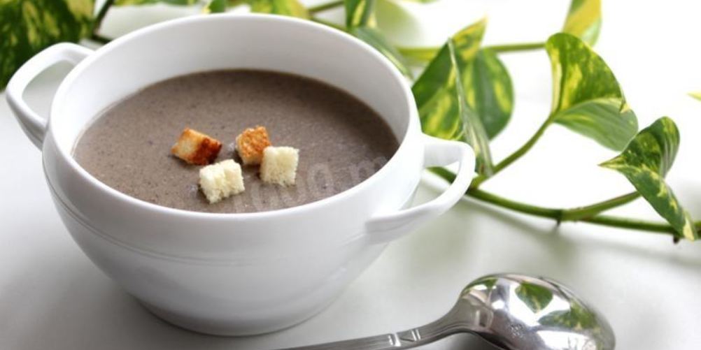 Рецепт грибной суп-пюре с белыми грибами