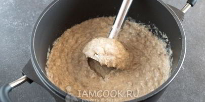 грибной суп-пюре с курицей