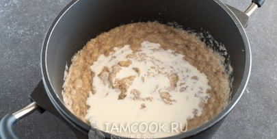 грибной суп-пюре с курицей