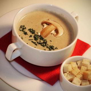 Грибной суп-пюре