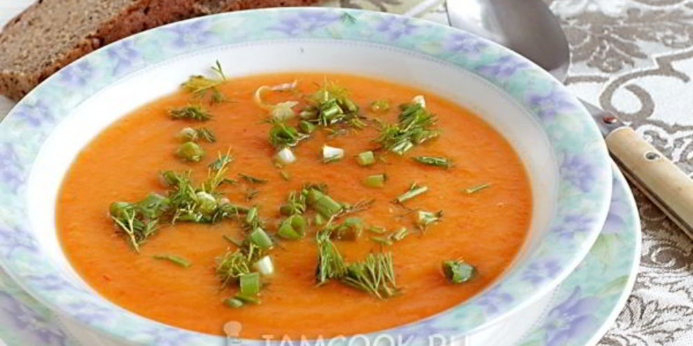 Рецепт имбирный суп-пюре