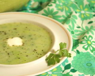 Кабачковый суп-пюре