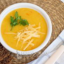 Рецепт Картофельный суп-пюре с тыквой