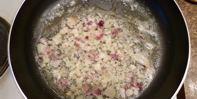 картофельный суп-пюре с водяным крессом