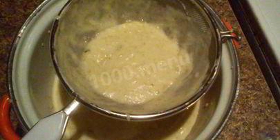 картофельный суп-пюре с водяным крессом