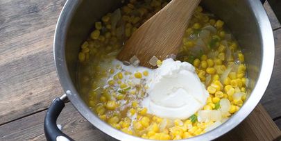 кукурузный суп-пюре