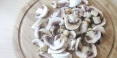 куриный суп-пюре с грибами