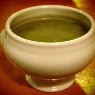 Легкий суп-пюре для последних жарких дней