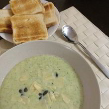 Рецепт Легкий суп-пюре из цветной капусты